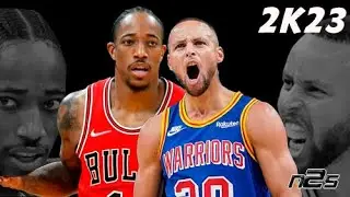NBA 2K23 Golden State Warriors vs Chicago Bulls