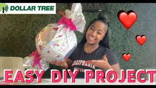 QUICK & EASY DOLLAR TREE DIY PROJECT | VALENTINES DAY DIY | *HUGE* CANDY 🍬