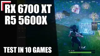 AMD Ryzen 5 5600X + RX 6700 XT — Test in 10 Games! [1080p, 1440p, 4K]