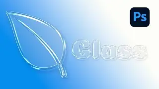 How to Create Realistic Glass Effect in Photoshop Glass Text Effect