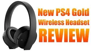 New PS4 Gold Wireless Headset Review - 2018 Updated Model