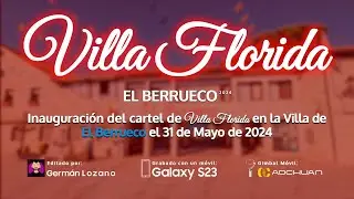 Villa Florida [El Berrueco] - Inauguración del Letrero Florido - germánlozano.es