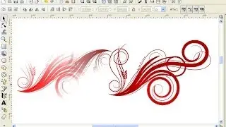 How to Make Swirl or Ornament Using Inkscape