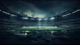 The Enigmatic World of Dark Academia with Classical Music and Rain at the Dark Stadium