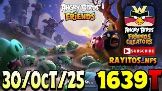 Angry Birds Friends All Levels Tournament 1639 Highscore POWER-UP walkthrough