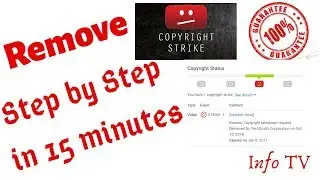 How to remove copyright strike in 15 minutes || Urdu & hindi 2018