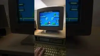 MagiDuck - CGA 16 Colors at its best. On my Amstrad PC1640 #retro #games #retrogaming #gaming