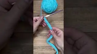 Starting Crochet Without Casting on Loops. Detailed Video