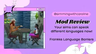 Your sims can speak in different languages now!