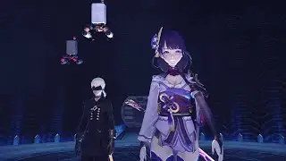 Raiden Shogun (2B) vs Adam and Eve (Genshin Impact vs Nier Automata)