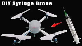 Creative Drone Hack || Building a Drone with a Syringe