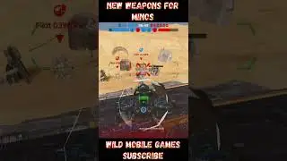 New weapons for minos War Robots #pixonic #shorts #warrobots
