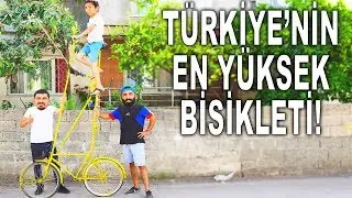 TÜRKİYE'NİN EN YÜKSEK BİSİKLETİNİ YAPTIK!