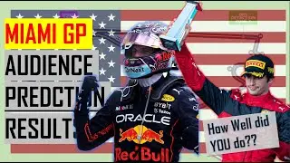 MIAMI GP Audience Prediction Scores!