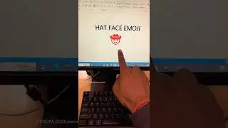 Hat Face Emoji shortcut 