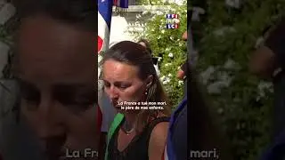 "La France a tué mon mari" : la colère de la veuve du gendarme tué à Mougins