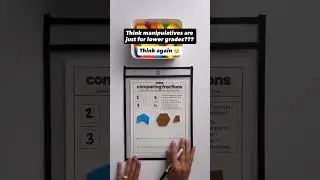 Learn how to use manipulatives at the free Make Math Hands-On workshop! mixandmath.com/workshop
