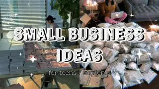 Small Business Ideas 🦋✨ for Students 🤍🌷 | Side Hustles for Teens 🦋✨