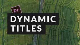 Animated Titles Pack for Premiere Pro and After Effects