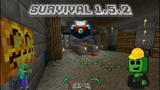 Survival 1.5.2 -Granja de Zombies y Mecanicas Basicas!