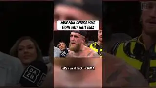 Jake Paul Wants to Run it Back in MMA Fight 🤯 