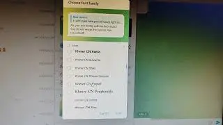 របៀបធ្វើឱ្យ Font Telegram លើកំព្យូទ័រឱ្យធំៗ
