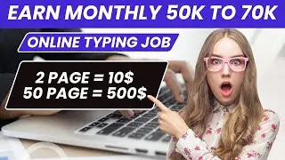 Online Typing jobs | Typing Jobs For Students | Work From Home | Earn Money Online | HMA Tech