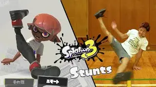 Stunts From Splatoon 3 Added Emote In Real Life