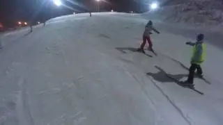 Солнечная Долина. Учебный склон. 02.01.2017