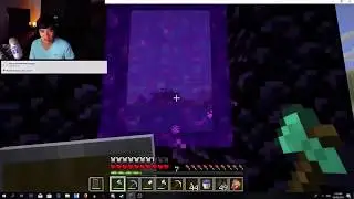 When entering the nether goes wrong