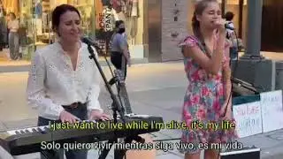It's My Life - Bon Jovi - Amazing   Mom Daughter Duet - Ella & Karolina protsenko