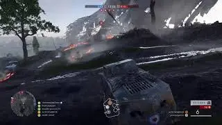 A7V Tank Domination Battlefield 1 Multiplayer Gameplay ps4
