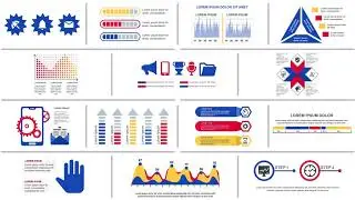Infographics Vol.23 for Premiere Pro | After Effects Infographics - Envato elements