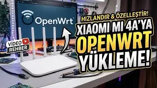 Xiaomi Mi 4A Gigabit Routera OpenWRT Kurulumu