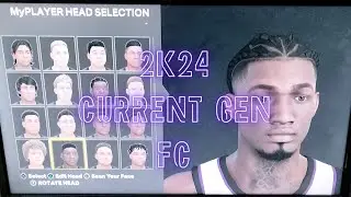 Darkskin Current Gen Face Creation (2K24)