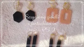 Realizziamo creazioni in resina: orecchini,portachiavi,mini haul creativo / PT 2 BEEBEECRAFT.COM