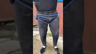 how to make safety belt with rope/how to make safety belt #shorts