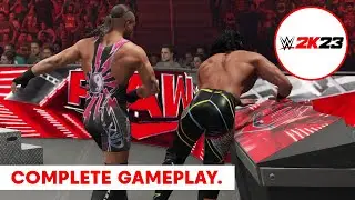 WWE 2K23 GAMEPLAY: RVD Vs  Seth 