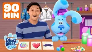 90 Minutes of Fun Arts & Crafts with Blue & Friends! 🎨 | Blue's Clues & You!