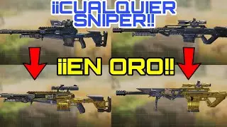 COMO CONSEGUIR EL CAMUFLAJE DE ORO DE LOS FRANCOTIRADORES EN COD MOBILE