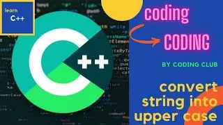 convert string into upper case 