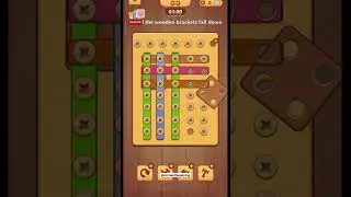 || wood nuts and bolts puzzles || #games #gameplay #simulator