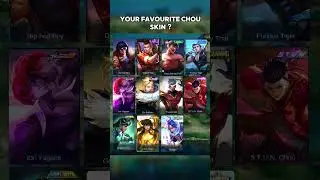 WHICH IS YOUR FAVOURITE SKIN OF CHOU ? 😱 