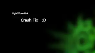 LightWave test - Crash Fix - Config