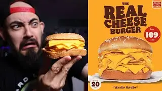 BURGER KING THAILAND 20 CHEESE BURGER!