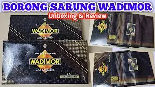 SHOPEE HAUL REVIEW SARUNG WADIMOR SIMPEL MOTIF HUJAN GERIMIS 777