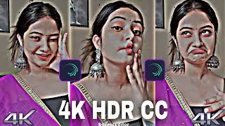 New Alight Motion HDR Effect 😍|| XML File || 4K Quality Edit || Alight Motion Edit ||