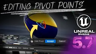 Edit Pivot Points for Motion Graphics in Unreal Engine 5.7