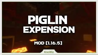 Piglin Expension+ - Présentation de mods Minecraft 1.16 [FR]