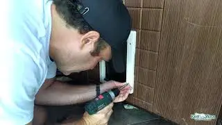 Установка уличной дверцы для кошек PetSafe Extreme Weather S в металлическую дверь